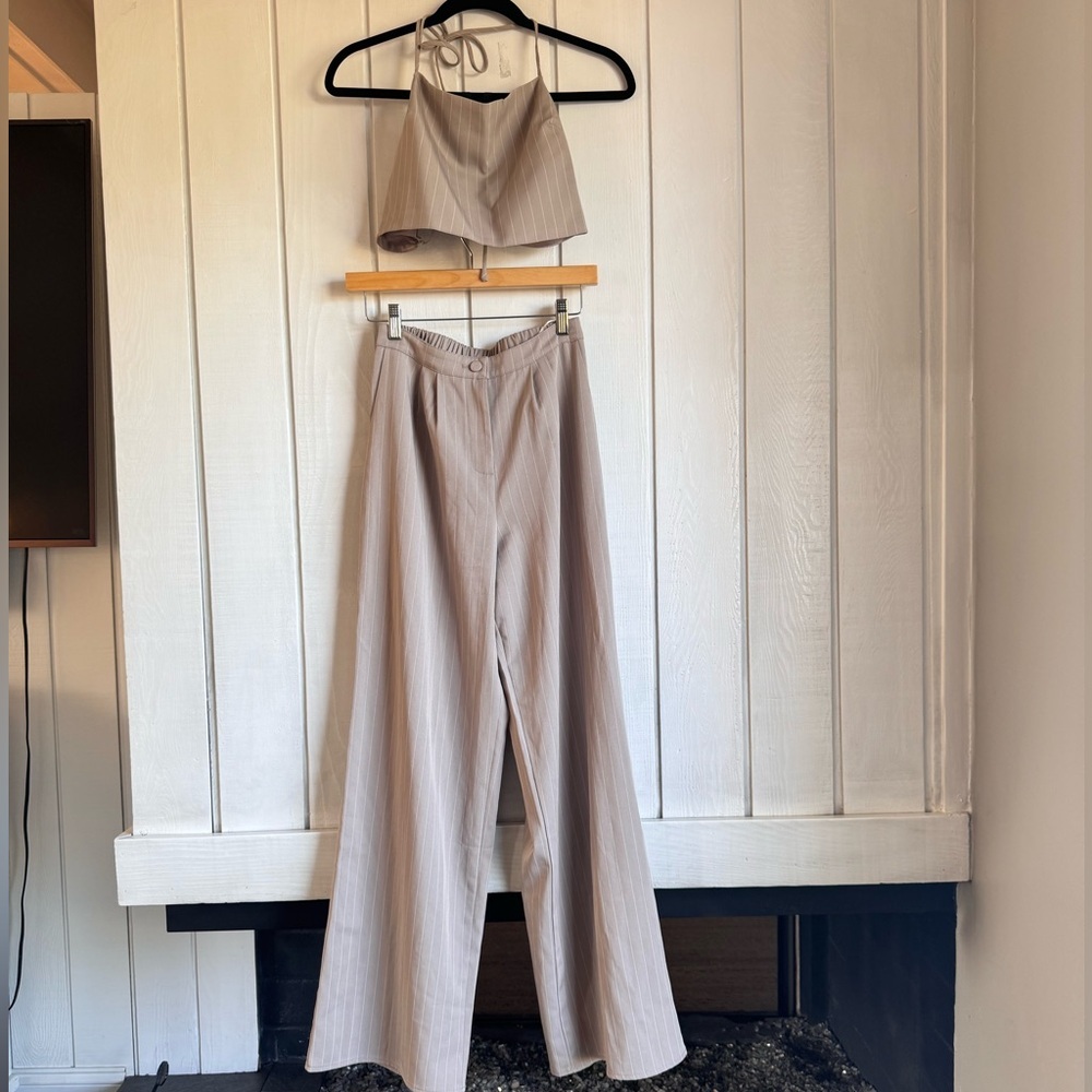 Klesis Striped Pant and Tank Set